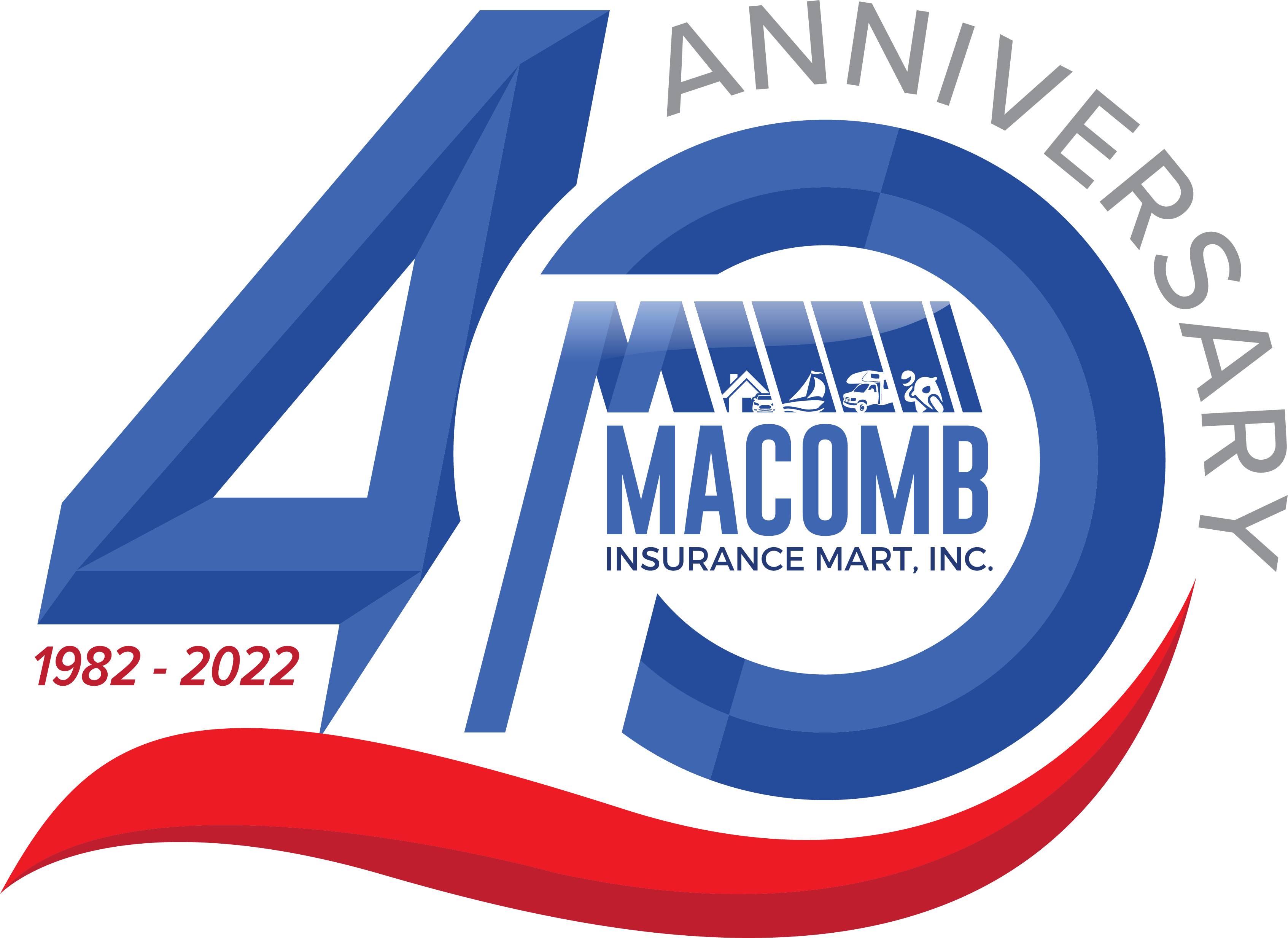 40th anniversary logo